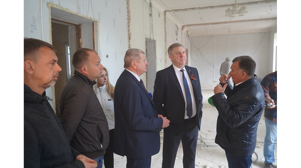 Губернатор проинспектировал работы в Брянском филиале Сеченовского университета