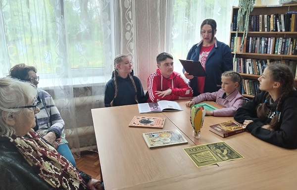 Тематический час, посвященный теме славянской письменности, прошел в Речице