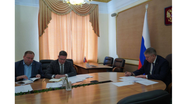 Губернатор Александр Богомаз принял участие в совещании под председательством Дениса Мантурова