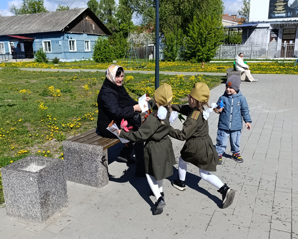 Жуковский детский сад «Родничок» присоединился к акции «Георгиевская ленточка»