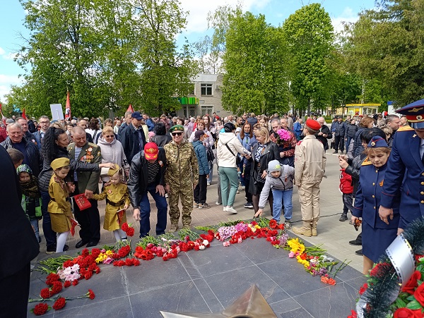 В Жуковке празднуют День Победы