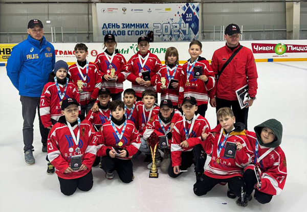 Юные жуковские хоккеисты стали обладателями кубка «Дружбы»