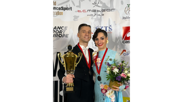 Брянская танцевальная пара завоевала бронзовую медаль европейского чемпионата