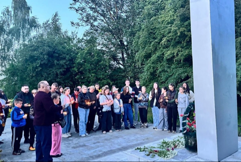 Акция «Свеча памяти» прошла в Речице