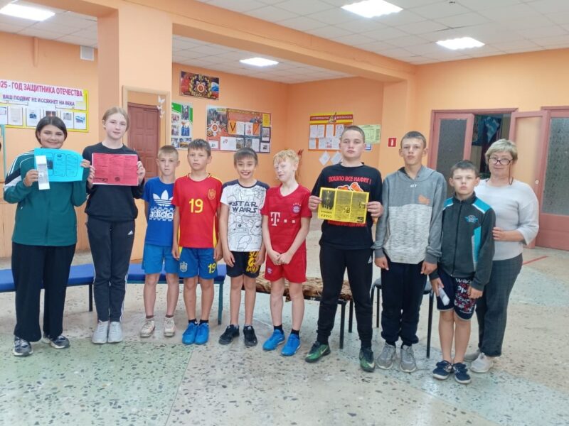 Антинаркотическая беседа для подростков в Орловском СДК