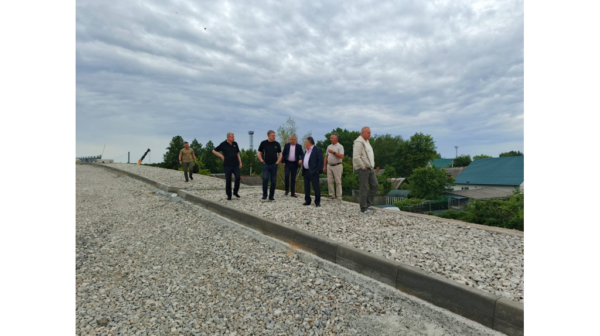 Путепровод в Унече строят с опережением графика