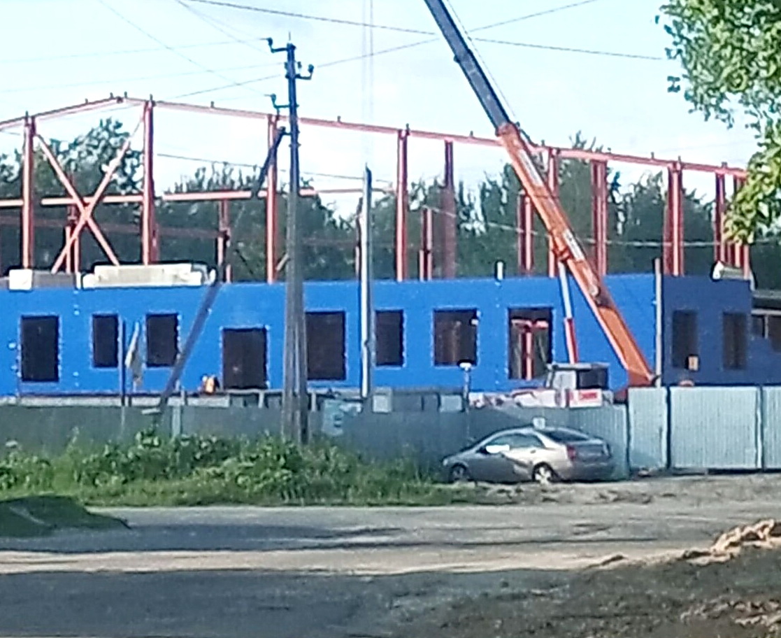 В Новозыбкове идёт строительство спорткоплекса