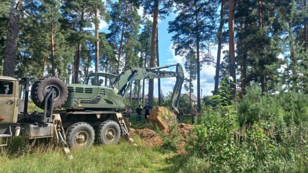 В Жуковке в районе переулка Лесного начались поисковые работы