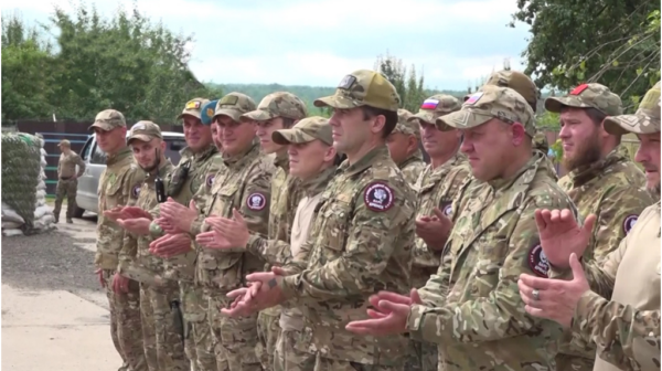 В канун Дня ВДВ добровольцы «БАРС-Брянск» провели учения и боевое слаживание