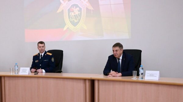 В Брянске представили нового руководителя следственного управления СК России по Брянской области Алексея Кузьмичева