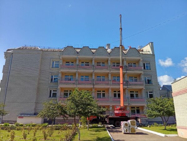 В Жуковском доме — интернате для инвалидов и престарелых начались кровельные работы