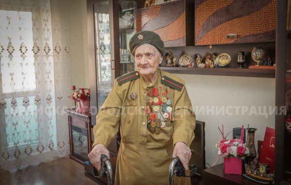 Ровесница века: ветеран Великой Отечественной войны Полина Сергеева отпраздновала 102-й день рождения