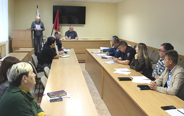 В Жуковке прошло заседание комиссии по ГО и ЧС