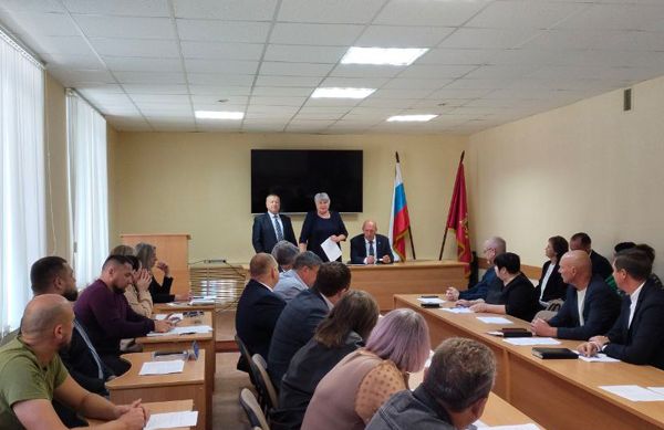 Состоялось первое заседание Совета народных депутатов Жуковского округа второго созыва