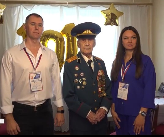 В выборах губернатора принял участие брянский ветеран Борис Шапошников в 101 год