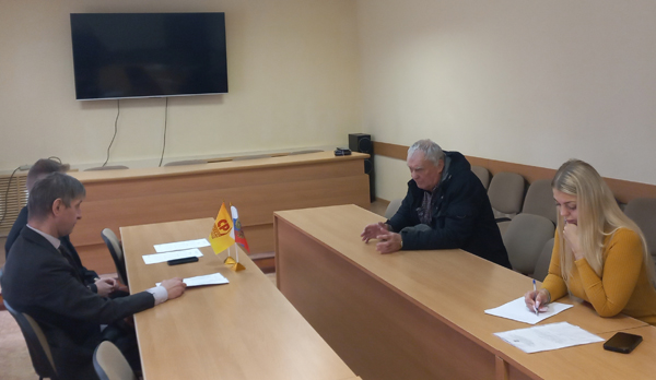 Алексей Тимошков провёл депутатский приём граждан в Жуковке