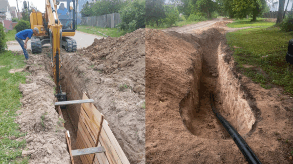 В Дятькове проведены работы по замене больших участков водопровода