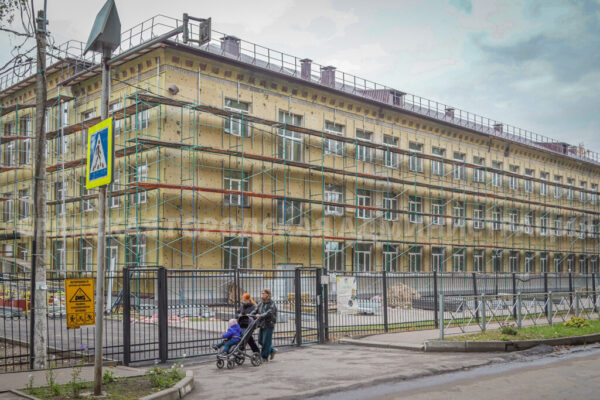 В Брянске полным ходом идёт капремонт школы №42