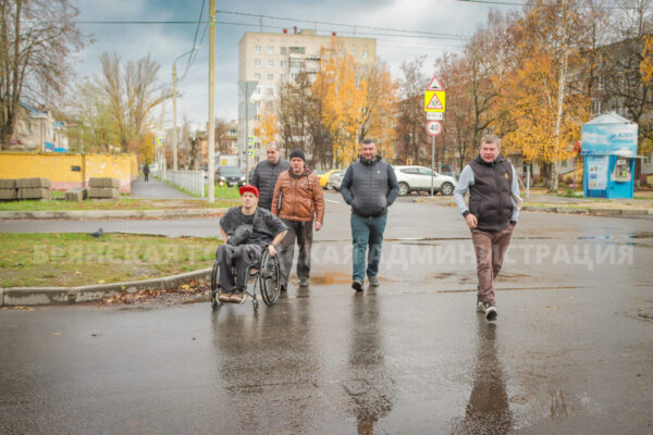 На улице Калужской в Брянске положили асфальт