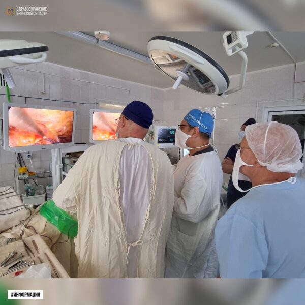 В Брянском областном онкологическом диспансере выполнили уникальную операцию на пищеводе