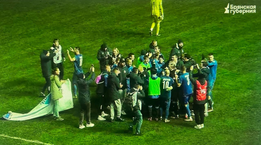 Брянское «Динамо» стало чемпионом футбольной LEON — второй лиги класса Б