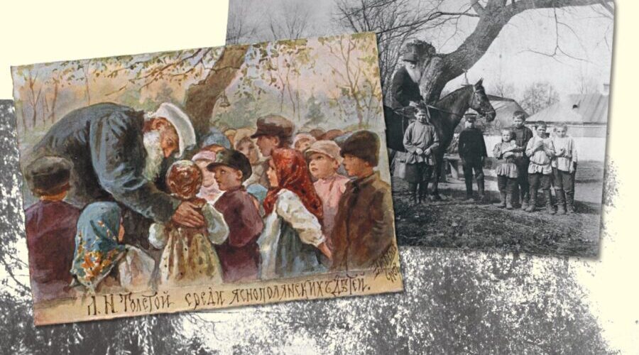 В Овстуге экспонируется историческая выставка «Педагог Лев Толстой»