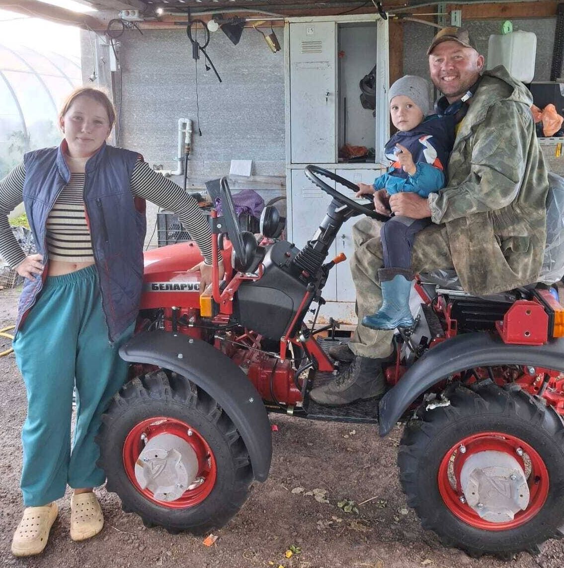 Житель Суземского района с помощью соцконтракта расширил семейный бизнес