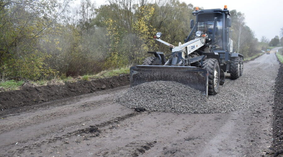 Дорожные работы на участке Мглин — Харитоновка продолжатся в следующем году