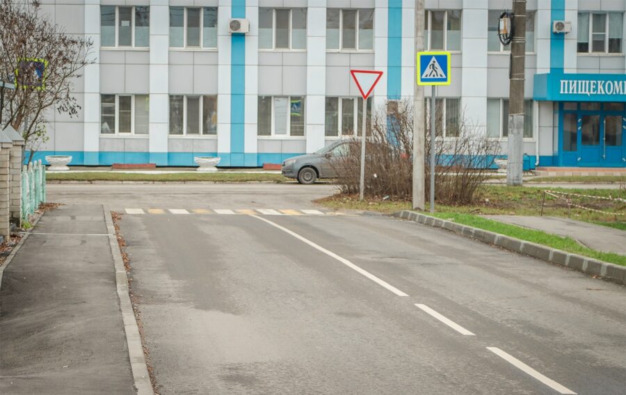 В Брянске завершается капитальный ремонт улицы Калужской