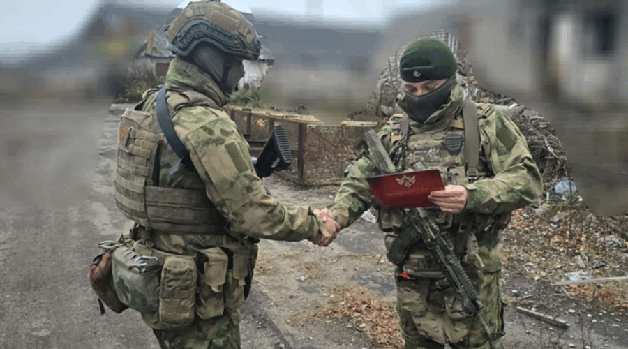 Брянских военных разведчиков поздравили с профессиональным праздником