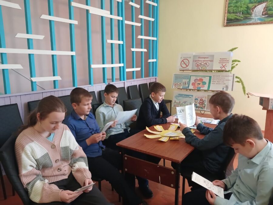 В Гришинослободском Доме культуры прошла беседа-диалог «Жизнь без вредных привычек»