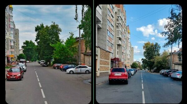 Завершен ремонт участка улицы Димитрова в Брянске