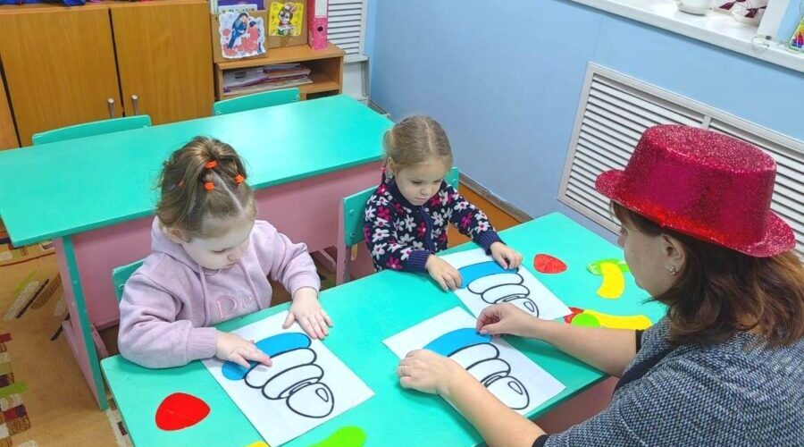 В Жуковском социальном Центре начались занятия для самых маленьких воспитанников