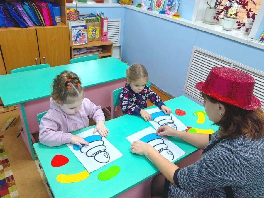 В Жуковском социальном Центре начались занятия для самых маленьких воспитанников