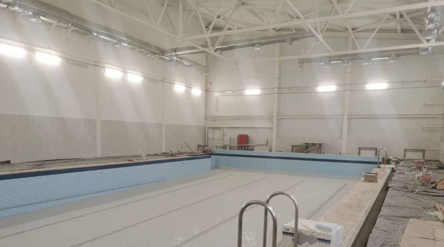 Физкультурно-спортивный комплекс в Унече планируют сдать к концу года