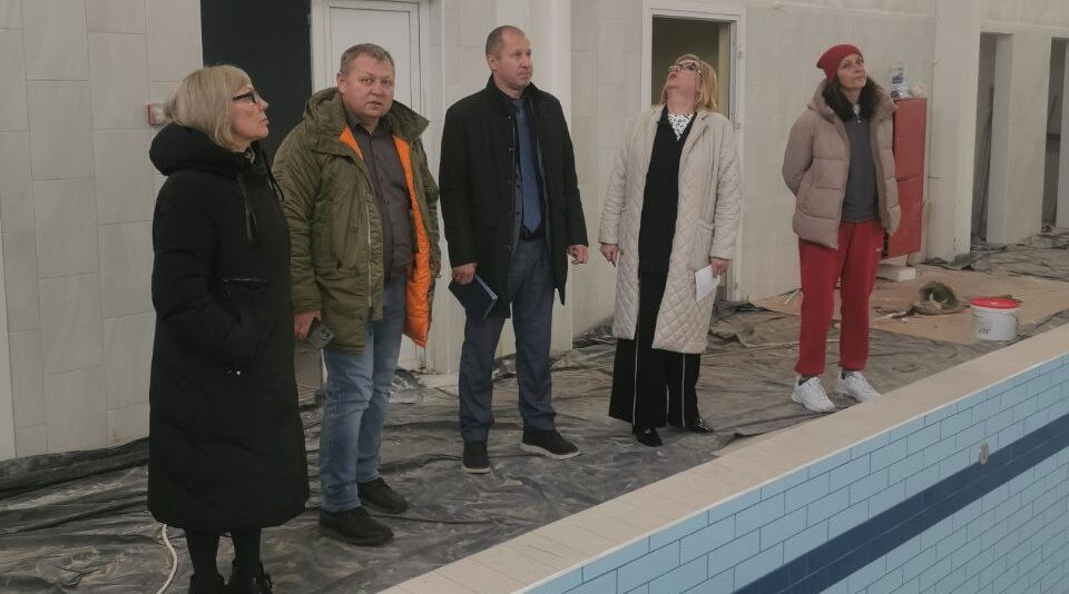 Работы по строительству ФОК в Унече вышли на финишную прямую