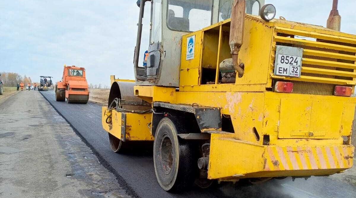 В Красногорском районе идет дорожный ремонт 7-километрового участка