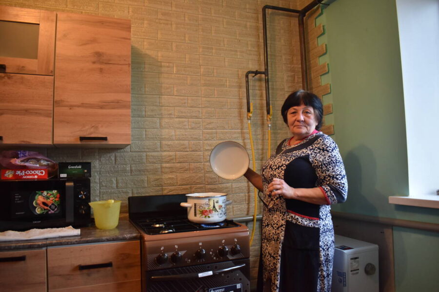 В дом матери участника СВО из Клетнянского района пришло газовое отопление