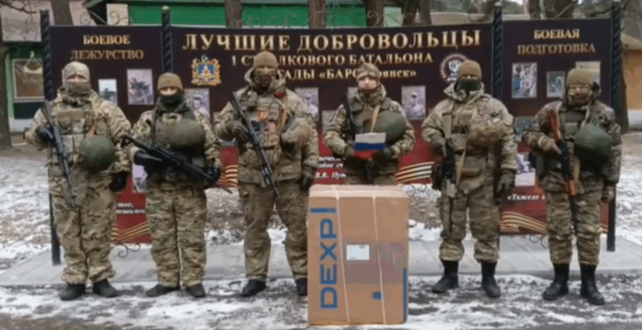 Бойцы «БАРС-Брянск» поблагодарили комбрига Антошина за подарки