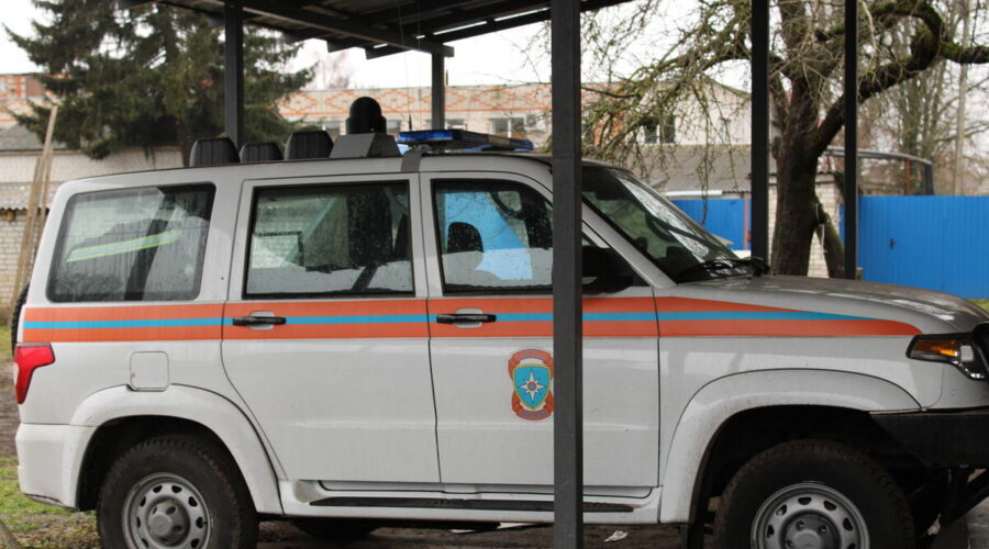 Автопарк стародубского МЧС пополнил автомобиль радиационной и химической разведки