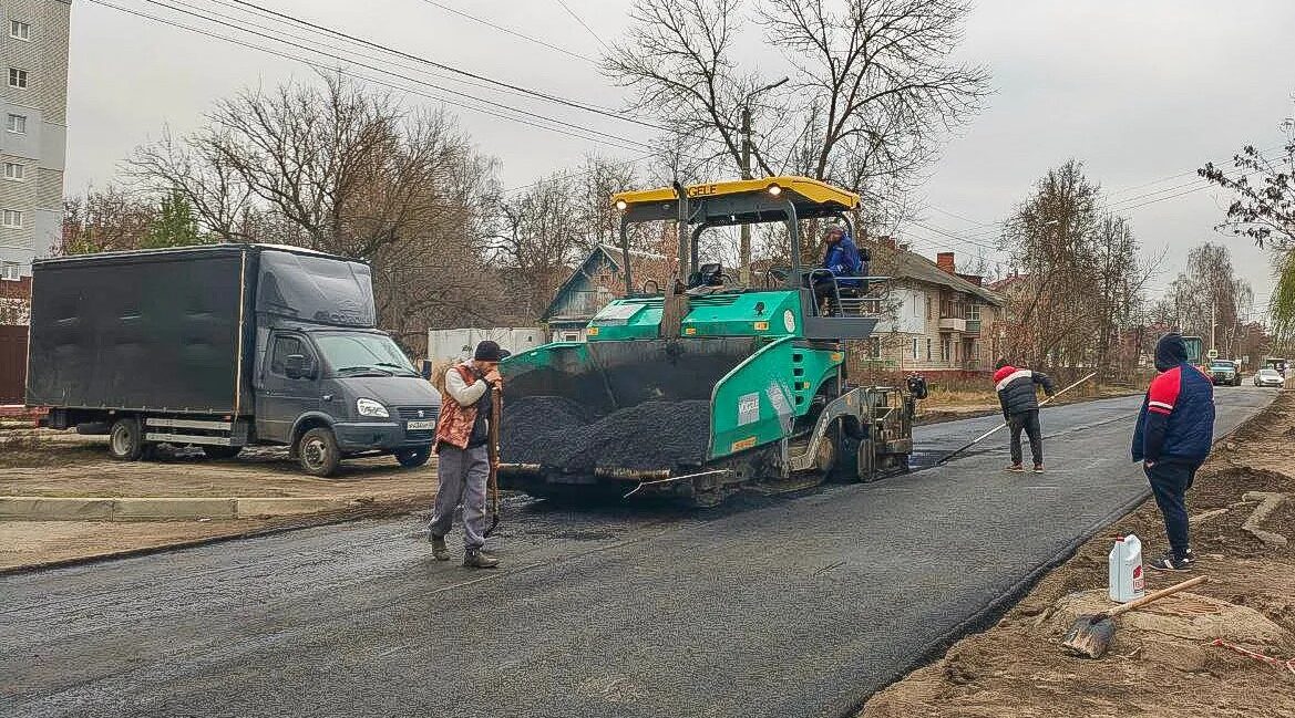 Продолжается капремонт улицы Куйбышева в Брянске