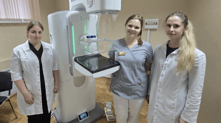 Цифровой аппарат-маммограф получила по нацпроекту Брянская межрайонная больница