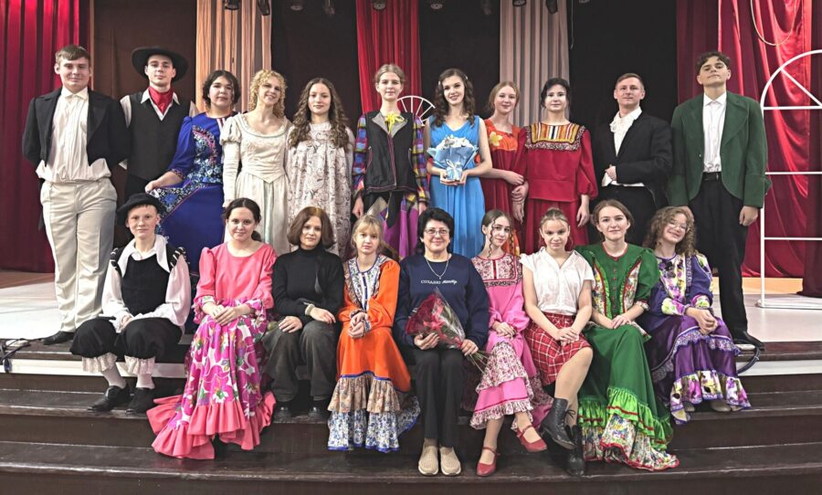 В Жуковском КДЦ прошла премьера спектакля по мотивам русской классики