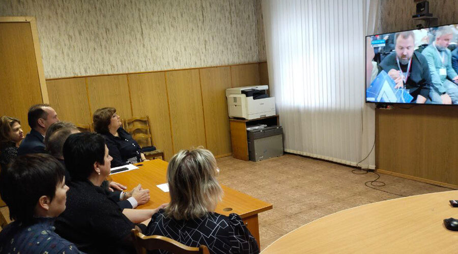 В администрации Жуковского округа организован просмотр Прямой линии  Президента