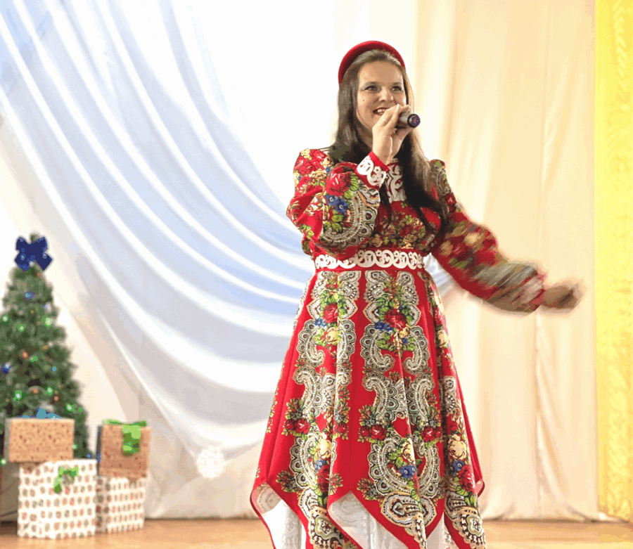 В Гришинослободском СДК прошёл праздничный концерт «Новый год с календарём дружбы».