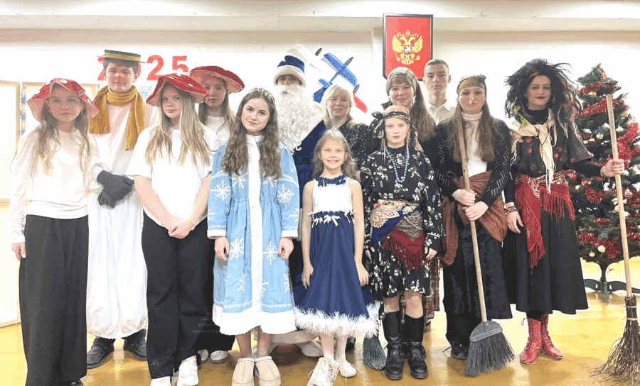 В Жуковском Лицее №1 прошёл предновогодний  спектакль