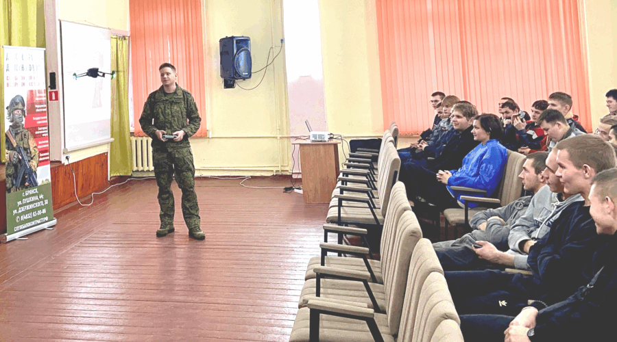 В Жуковском филиале техникума прошла встреча с представителями пункта отбора на военную службу