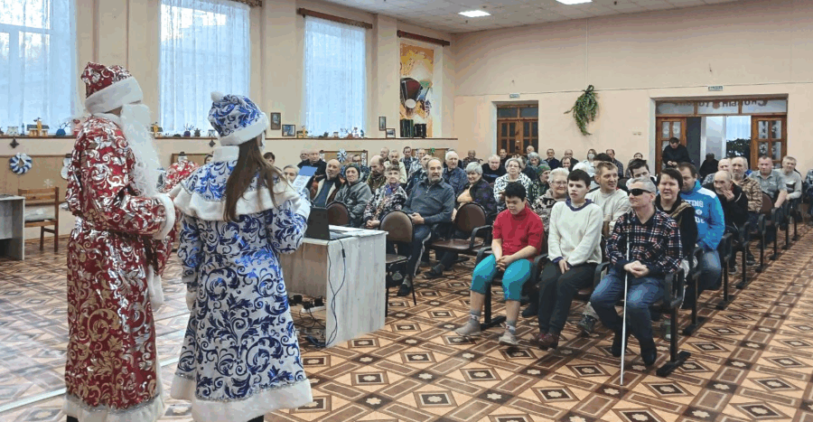 Жуковские школьники организовали праздник в доме — интернате