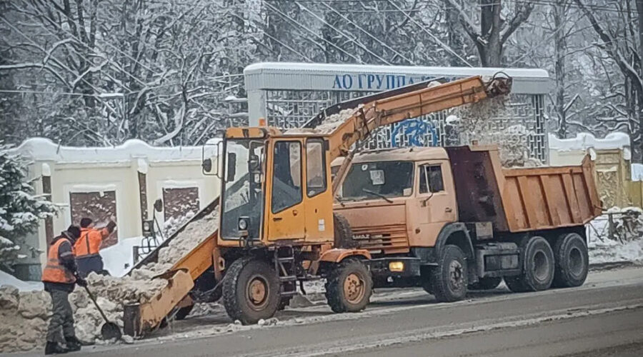 Брянские дорожники готовятся к очередному снегопаду