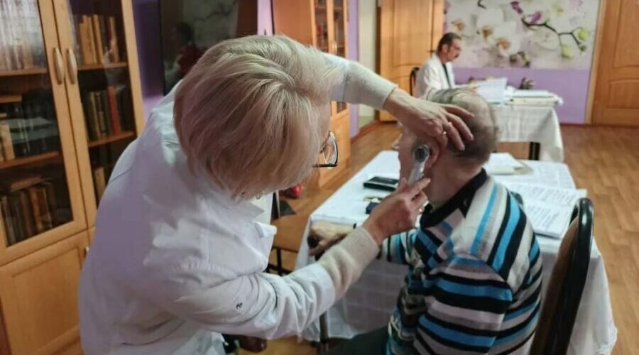 В Доме социального обслуживания Погарского района прошла диспансеризация